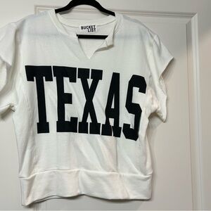 BUCKETLIST White Graphic Tee